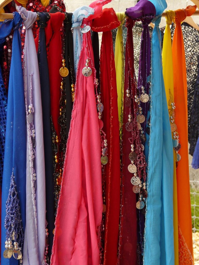 cloth, cloths, multicoloured, coloured